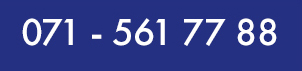 Bel ons: 071-5617788